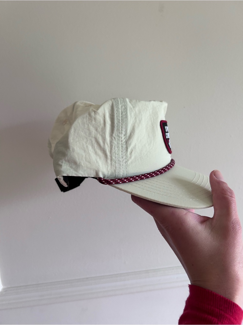 Spittin' Chiclets Hockey Club Rope Hat in Tan - Picture 2 of 3